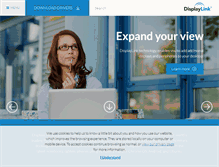 Tablet Screenshot of displaylink.com